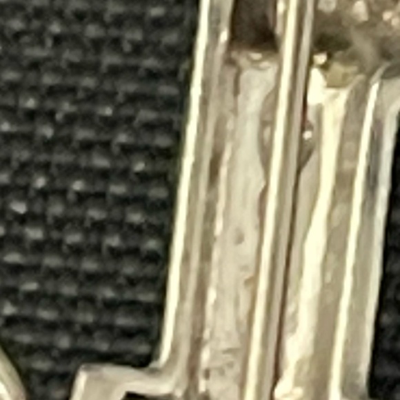 Vintage marked sterling &Hallmark enamel Christmas brooch - Picture 12 of 12